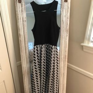 Patterned Maxi Dress